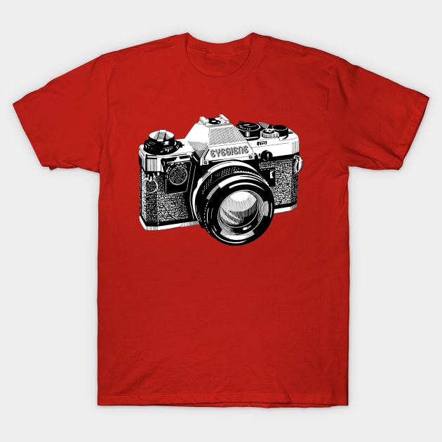 Eyegiene Camera Design T-Shirt by mextasy